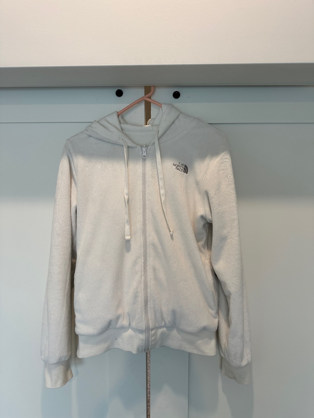 North Face Women’s Reversible Full-Zip Hoodie/Jacket Size Small White - Picture 9 of 9